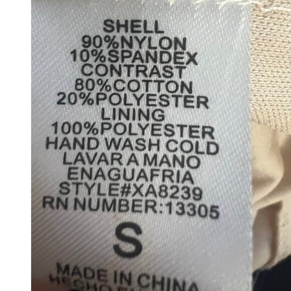 Lexi Drew Women's Short Sleeve Deep V Neck White Lace Jumpsuit Small - Picture 7 of 7